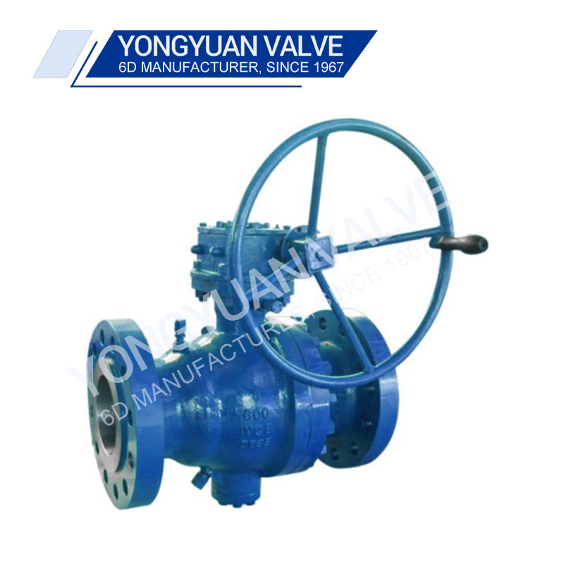 API 6D 2 TOMUS Trunnion Ball Valve