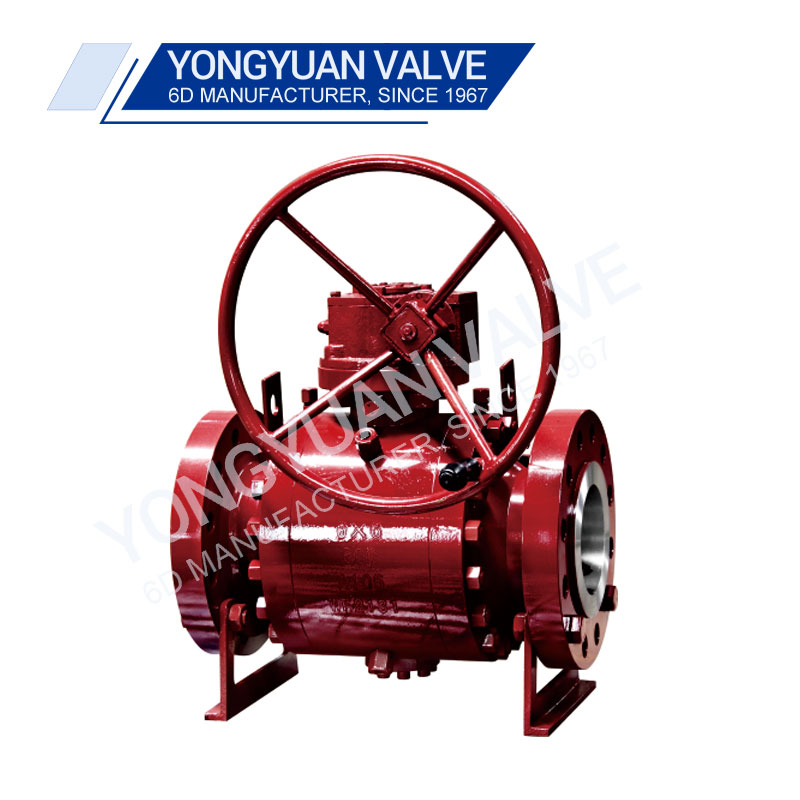 API 6D 3 TOMUS Trunnion Ball Valve