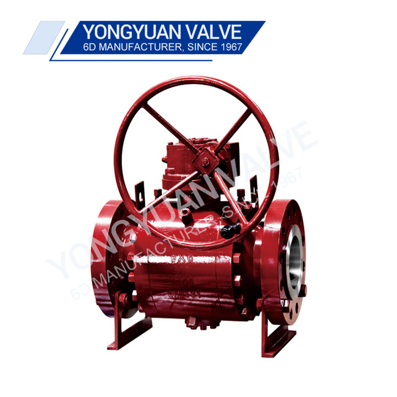 Falsus Steel Trunnion Eques Ball Valve